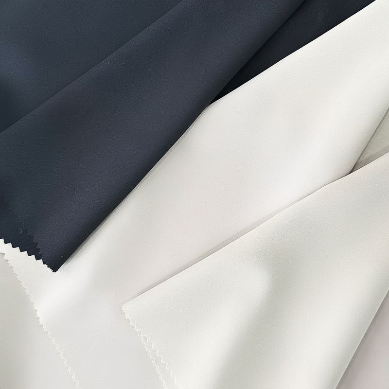 Tejido para exteriores transpirable de 4 vías 75D+40D*75D+40D Tejido impermeable