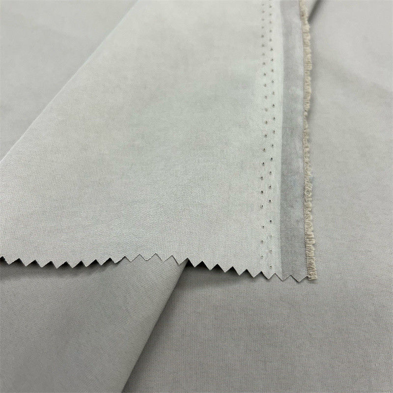 Tricot cepillado de tela de nylon suave 70D * 160D 100GSM para bañadores y pantalones cortos de playa