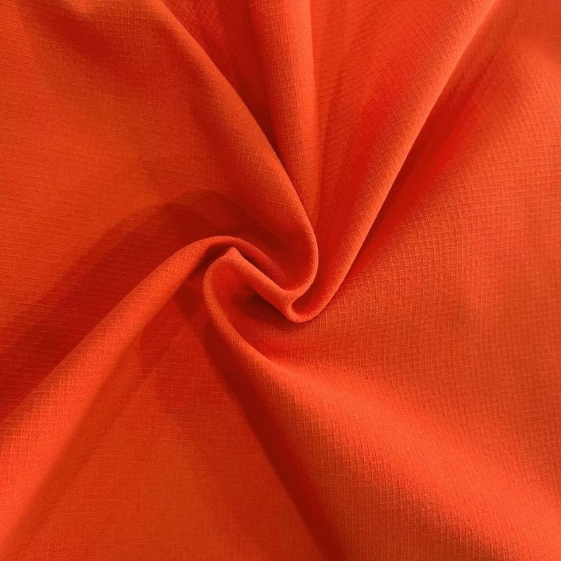 Tejido PET reciclado ecológico Tejido elástico mate de seda de algodón para pantalones deportivos