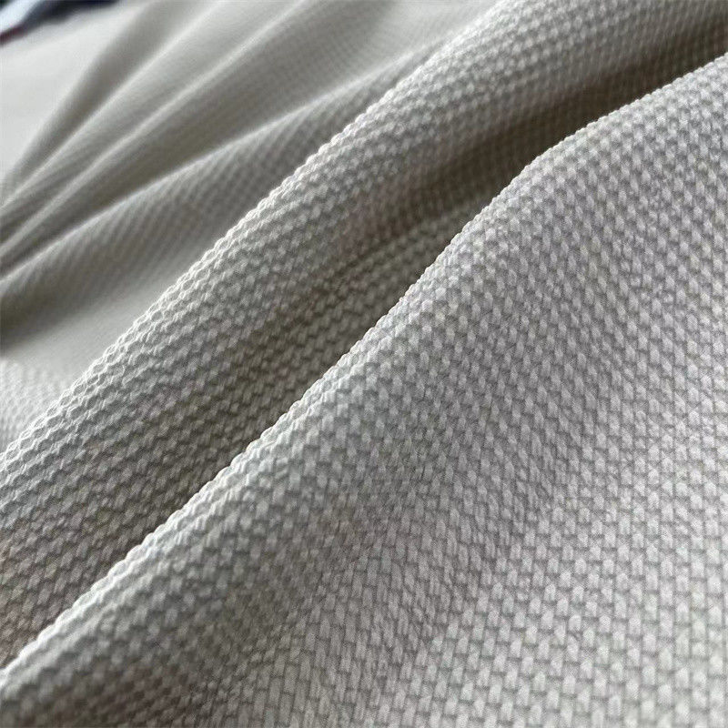 Tejido de revestimiento PET reciclado Tejido de revestimiento de poliéster impermeable 75D+50D T400*75D+50D T400