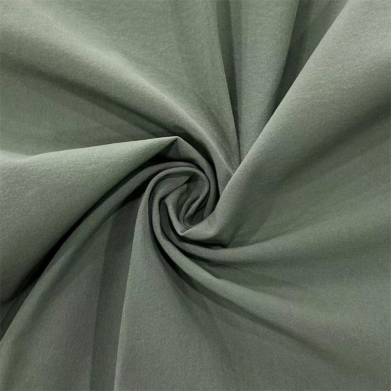 Tejido de tejido simple de nylon reciclado 70D+40D*70D+40D Tejido de nylon y spandex