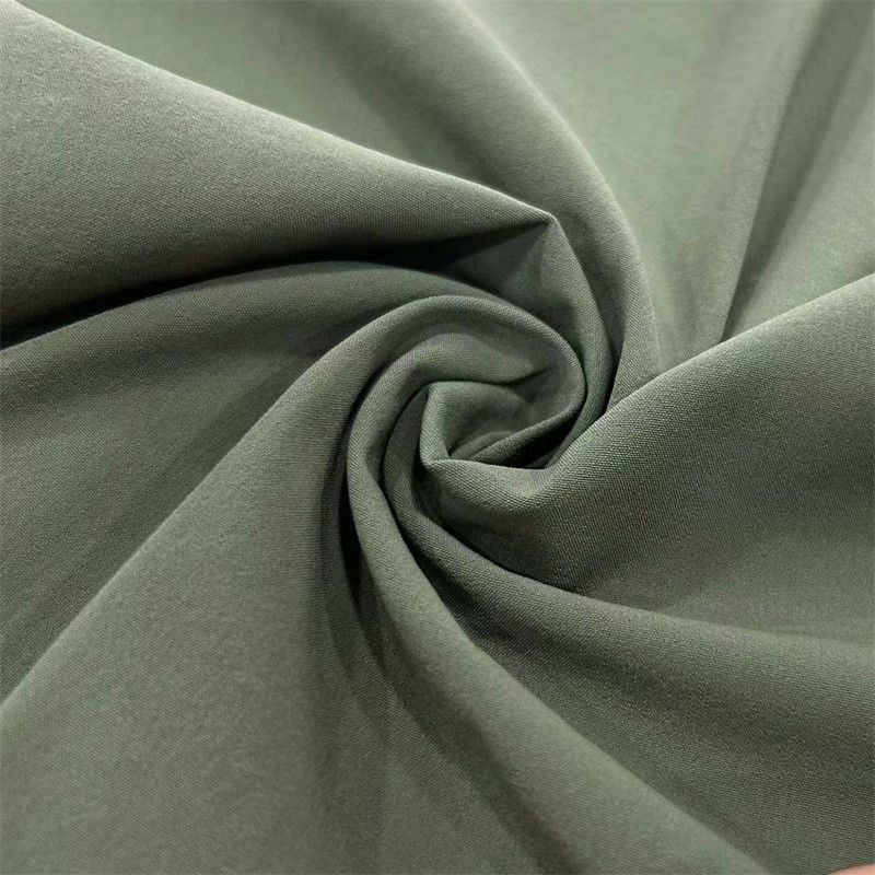 Tejido de tejido simple de nylon reciclado 70D+40D*70D+40D Tejido de nylon y spandex