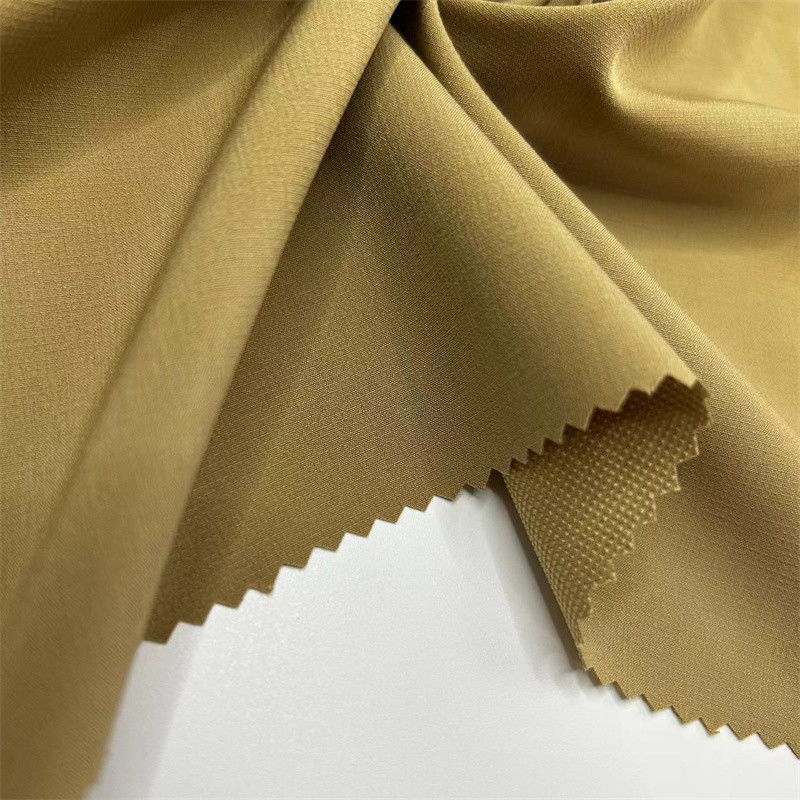 Polyester Pearl Dot Tejido reciclado sostenible 136GSM Para camisetas chaquetas deportivas