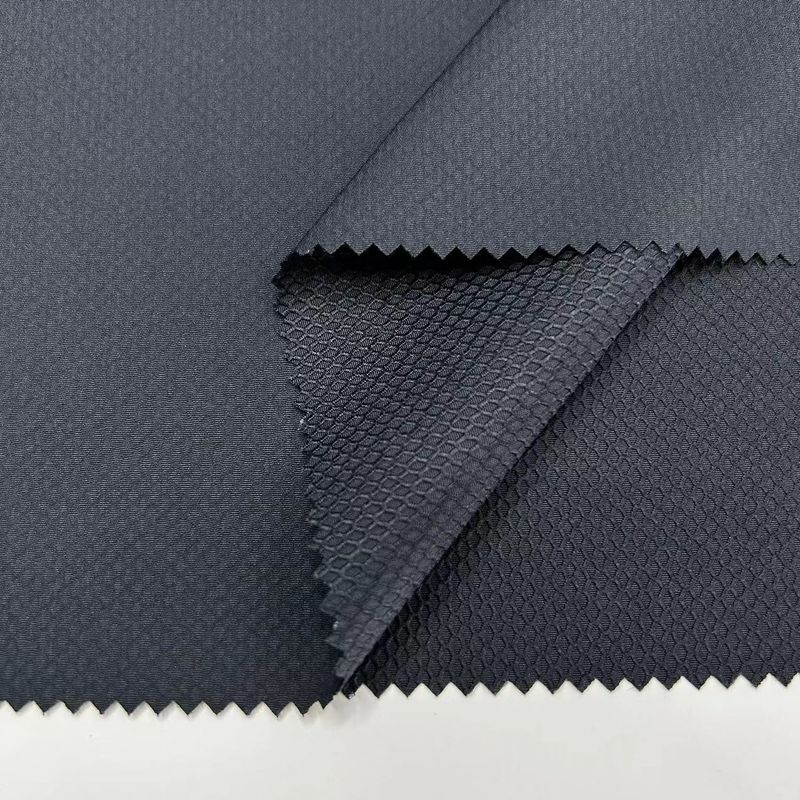 Tejido reciclado sostenible para el uso casual de ropa deportiva 75D+40D*75D+40D+150D