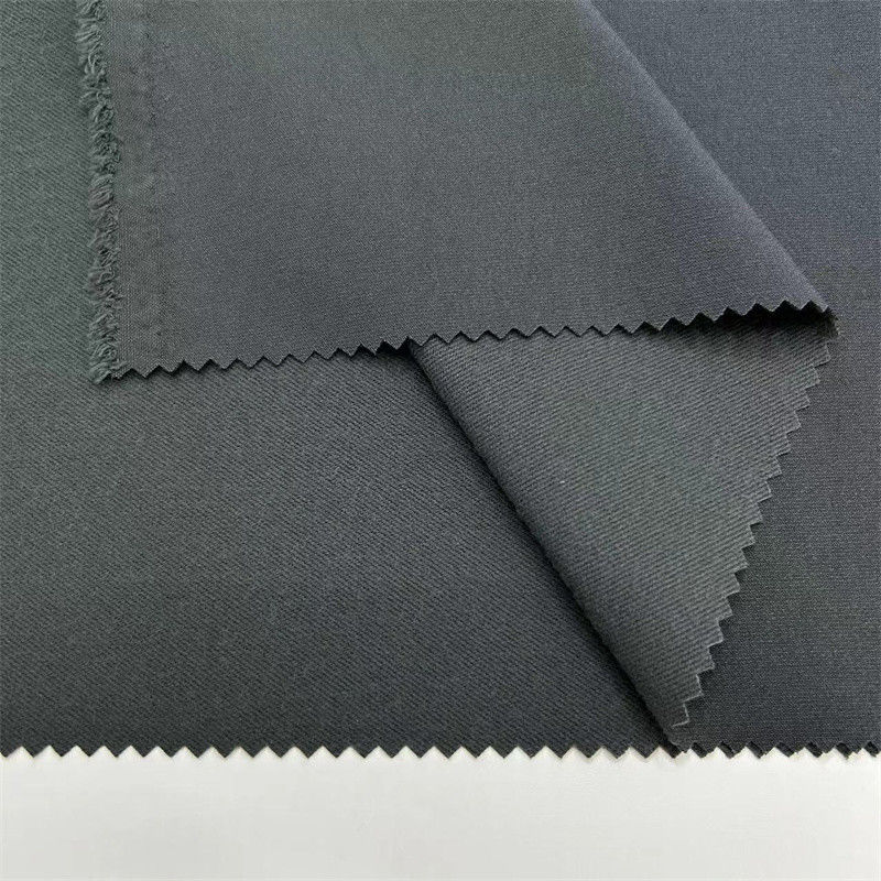 Vestidos de cuatro vías de estiramiento de tejido de nylon cepillado 241GSM de nylon de tejido de spandex para ropa deportiva