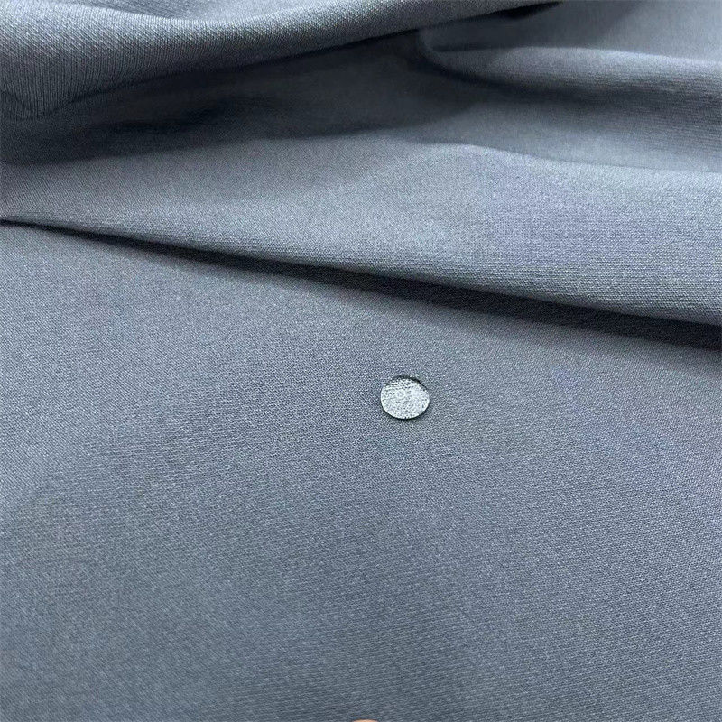 Vestidos de cuatro vías de estiramiento de tejido de nylon cepillado 241GSM de nylon de tejido de spandex para ropa deportiva