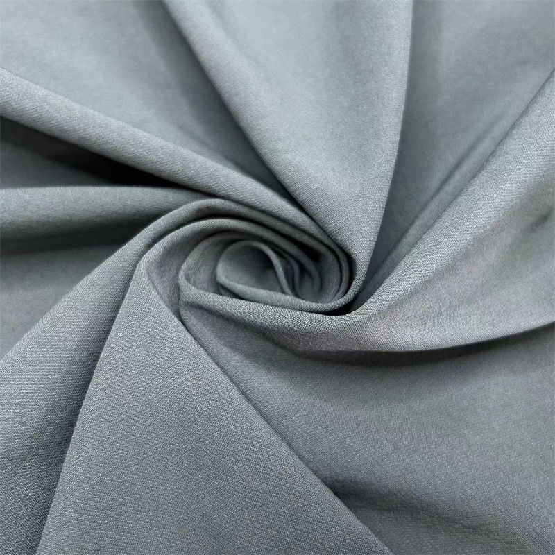 Vestidos de cuatro vías de estiramiento de tejido de nylon cepillado 241GSM de nylon de tejido de spandex para ropa deportiva
