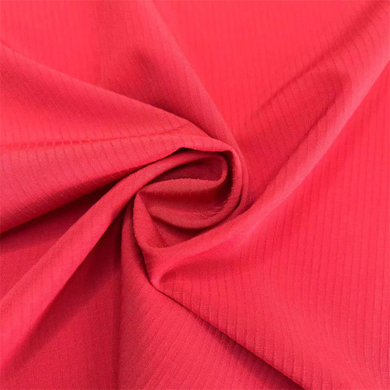 Tejido de rejilla de doble línea 75D+40D*75D+40D/2 92% Poliéster 8% Spandex 133GSM 57