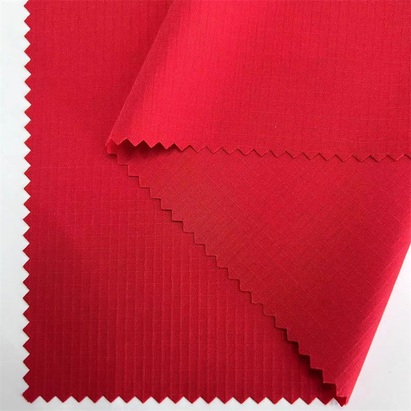 Tejido de rejilla de doble línea 75D+40D*75D+40D/2 92% Poliéster 8% Spandex 133GSM 57