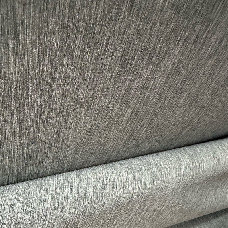 Tejido de poliéster de tejido liso reciclado 40D+40D+40D*2 130GSM Tejido de poliéster y spandex