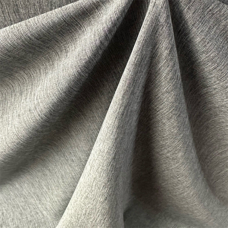 Tejido de poliéster de tejido liso reciclado 40D+40D+40D*2 130GSM Tejido de poliéster y spandex