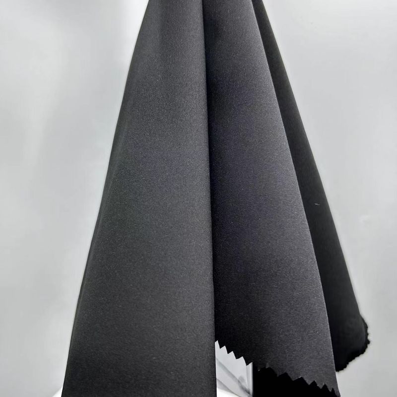Tejido de tejido liso de poliéster reciclado T800 75D/48F*75D/48F 150GSM 55