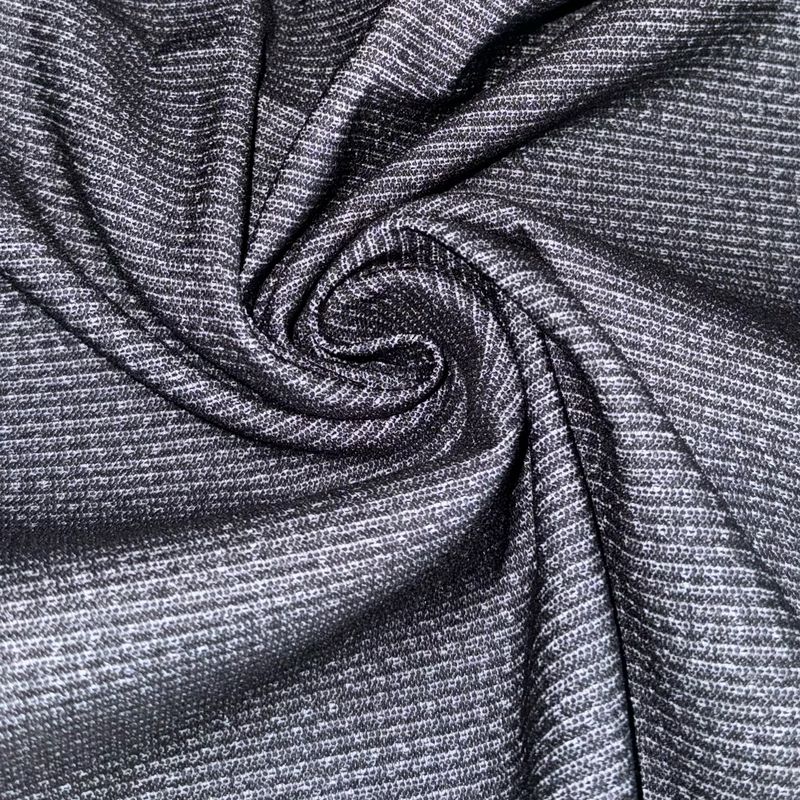Tejido de poliéster mezclado de tejido estirado Plaid / Gingham Tejido 50D*50D+50D+40D/100D+40D 94% Poliéster reciclado 6% Spandex