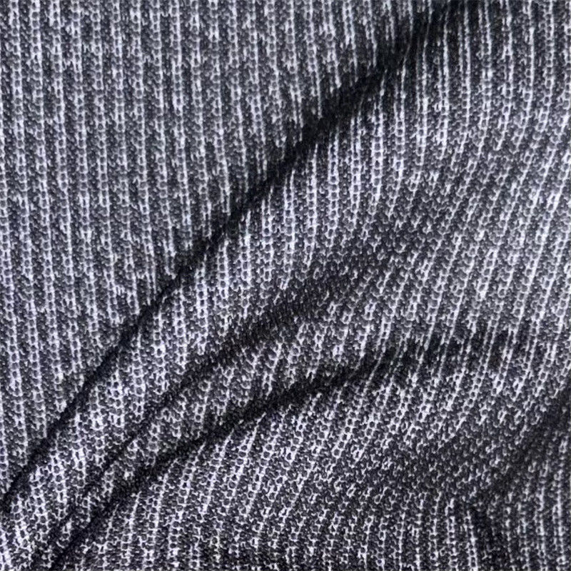 Tejido de poliéster mezclado de tejido estirado Plaid / Gingham Tejido 50D*50D+50D+40D/100D+40D 94% Poliéster reciclado 6% Spandex