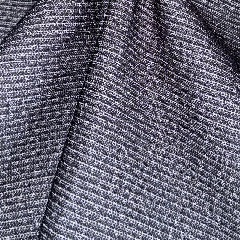 Tejido de poliéster mezclado de tejido estirado Plaid / Gingham Tejido 50D*50D+50D+40D/100D+40D 94% Poliéster reciclado 6% Spandex