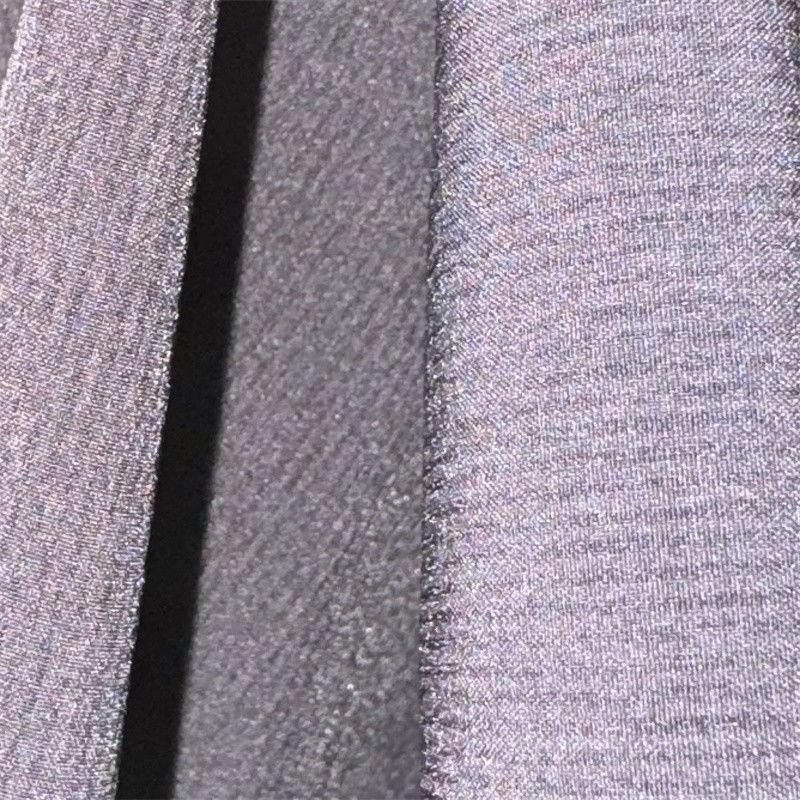 Tejido de estiramiento de cuatro vías de nylon de banda vertical reciclada 70D+40D+70D+40D*70D+40D 89% Nylon reciclado 11% Spandex 130GSM