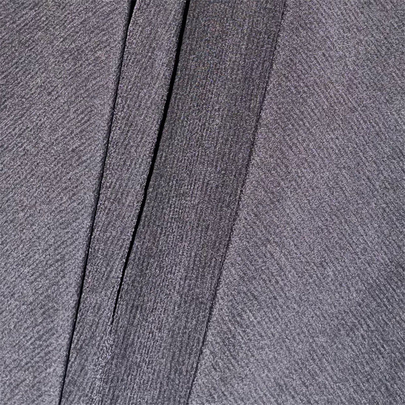 Tejido de estiramiento de cuatro vías de nylon de banda vertical reciclada 70D+40D+70D+40D*70D+40D 89% Nylon reciclado 11% Spandex 130GSM