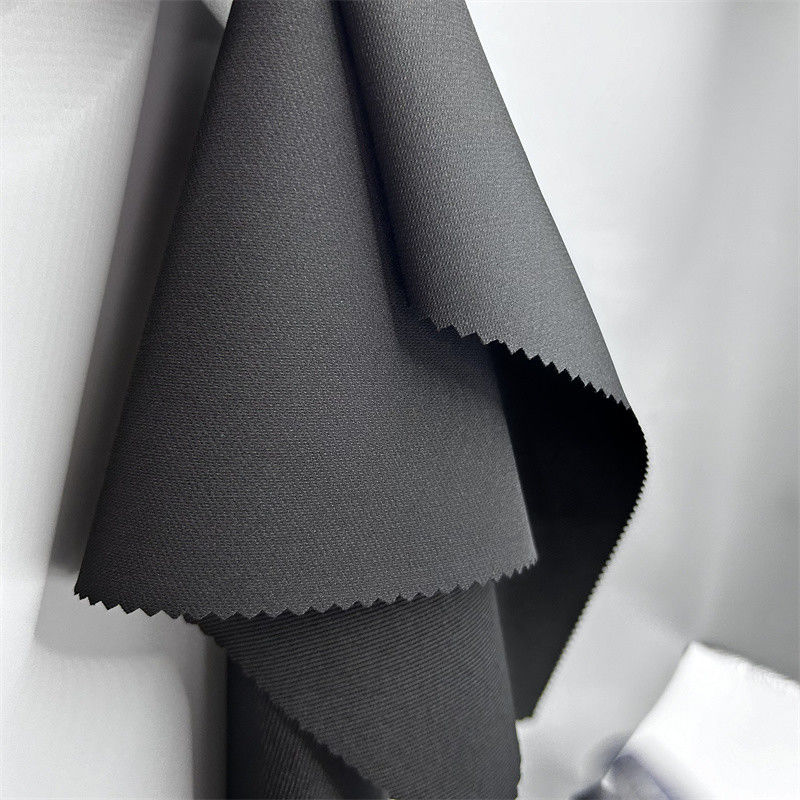 Cuatro lados elástico Twill Dot Hiking 265GSM Tejido de poliéster espandéx Alpinismo Ropa deportiva de ocio