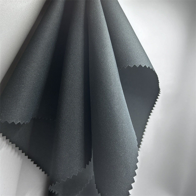 Cotton de seda fría mate T400 3/2 oblicuo 40S * 75D 190GSM Tejido cómodo T400 Alta elasticidad