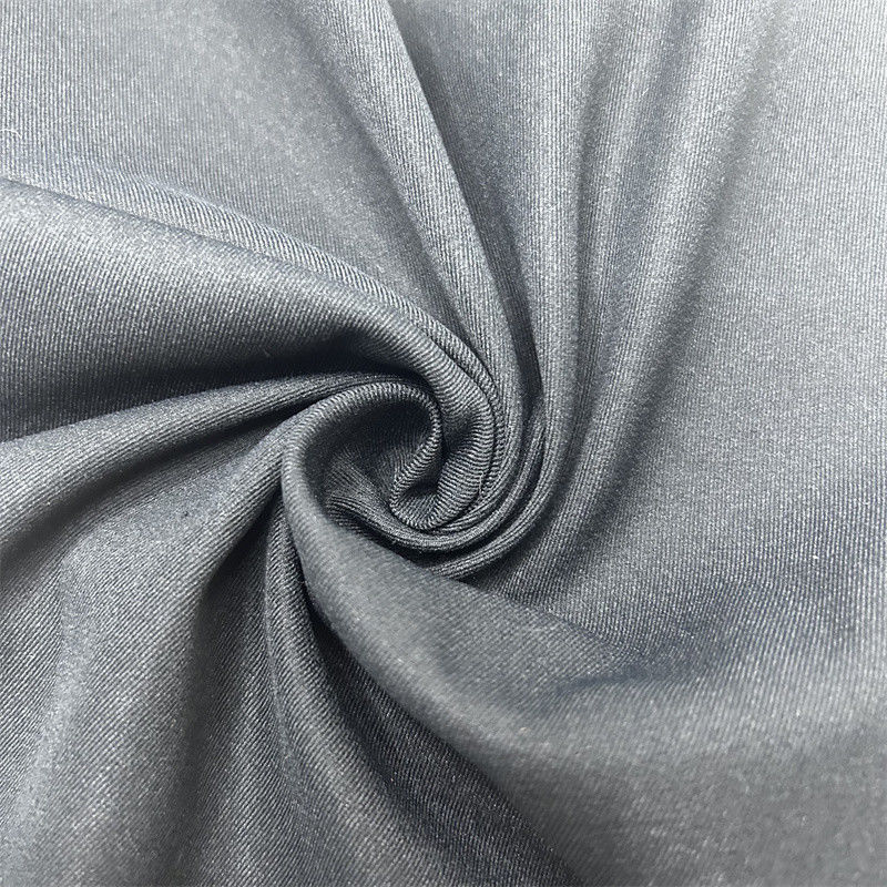 Cotton de seda fría mate T400 3/2 oblicuo 40S * 75D 190GSM Tejido cómodo T400 Alta elasticidad