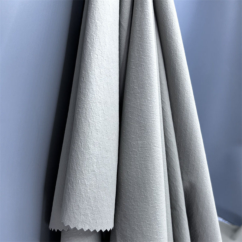 70D+40D*70D+40D Efecto Jacquard de Twill tridimensional para camisas chaquetas delgadas