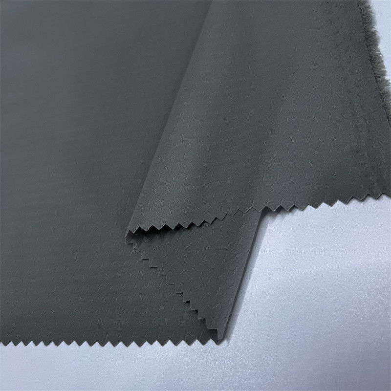 70D+40D*70D+40D Efecto Jacquard de Twill tridimensional para camisas chaquetas delgadas