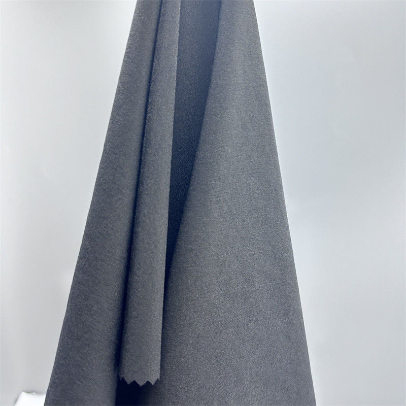 70D Semi brillante de nylon tejido trenzado tejido plano de cuatro lados elástico 70D+40D*70D+40D blando elástico