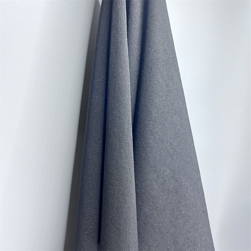 70D Semi brillante de nylon tejido trenzado tejido plano de cuatro lados elástico 70D+40D*70D+40D blando elástico