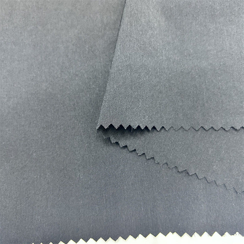 70D Semi brillante de nylon tejido trenzado tejido plano de cuatro lados elástico 70D+40D*70D+40D blando elástico