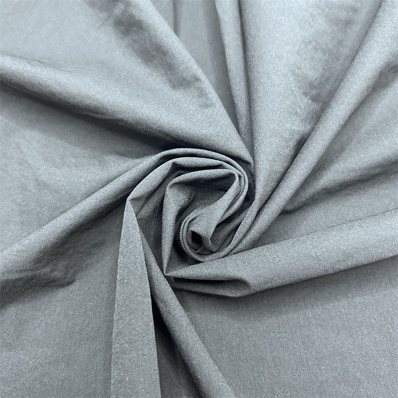 50D Grilla de rayas verticales T800 Tejido de poliéster al 100 por ciento para hacer camisas pantalones